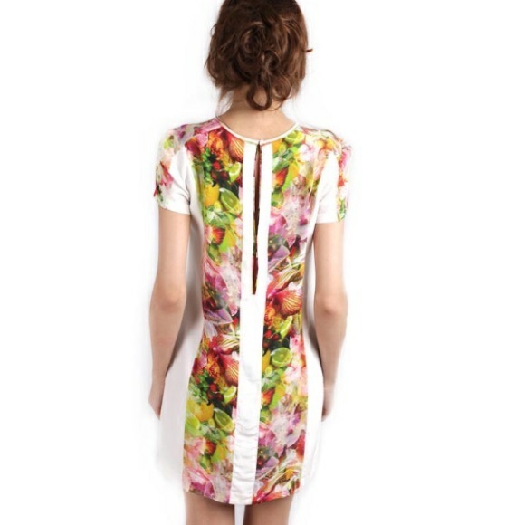 Club Monaco Melanie Tropical Dress - Picture 3 of 4